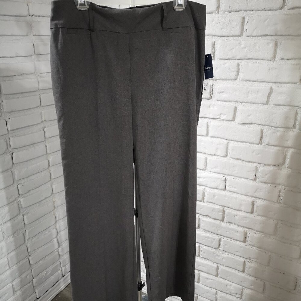 NWT Reitmans "The Original Comfort" Brown Size 13 Pull On Bootcut Pants